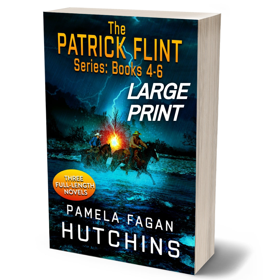 The Patrick Flint Series Books 4-6: LARGE PRINT Signed