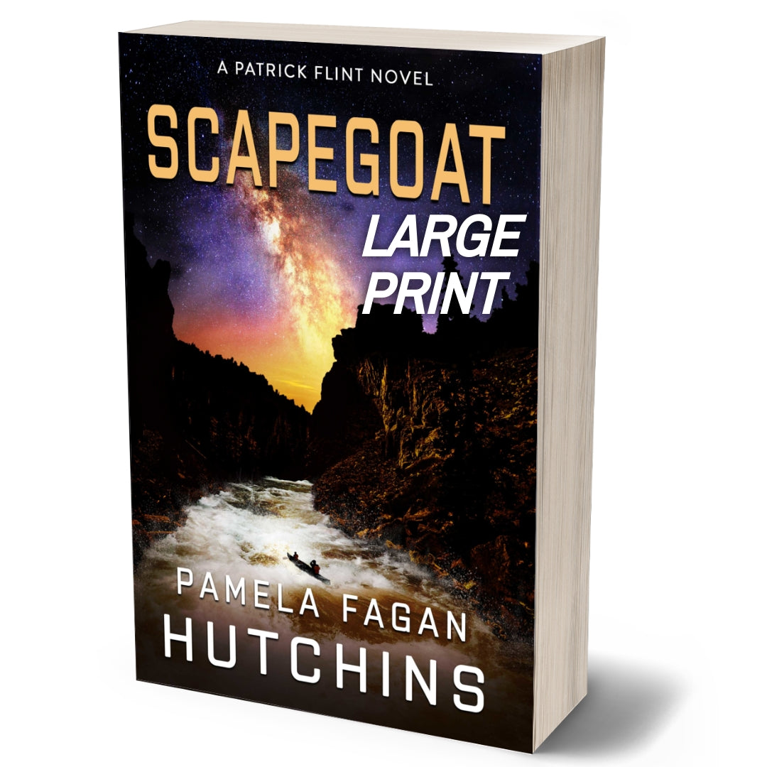 Scapegoat (Patrick Flint #4): LARGE PRINT Signed